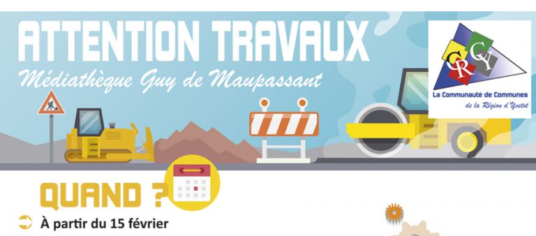 travaux-mediatheque-guy-de-maupassant