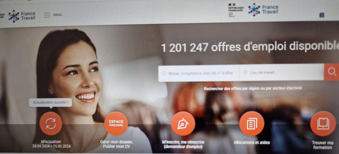 Actualisation France Travail