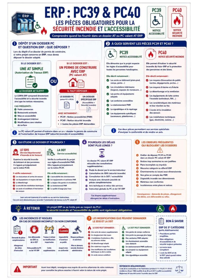 GUIDE PRATIQUE ERP (Etablissements Recevant du Public) 5ème catégorie sans locaux à sommeil