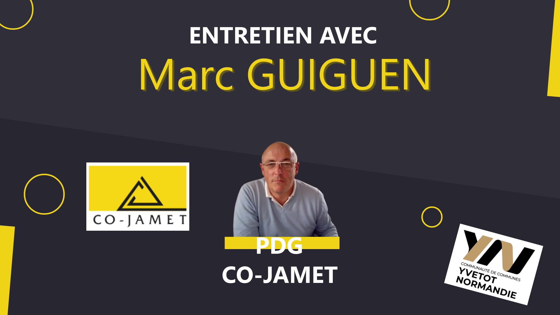 CO JAMET : Entretien avec Marc GUIGEN