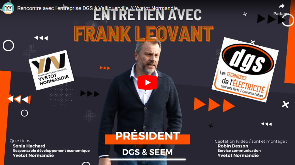 DGS Electricité : Entretien avec Franck LEOVANT